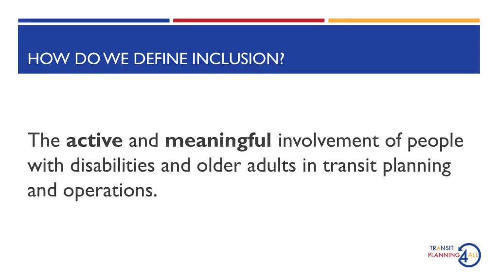 how do we define inclusion
