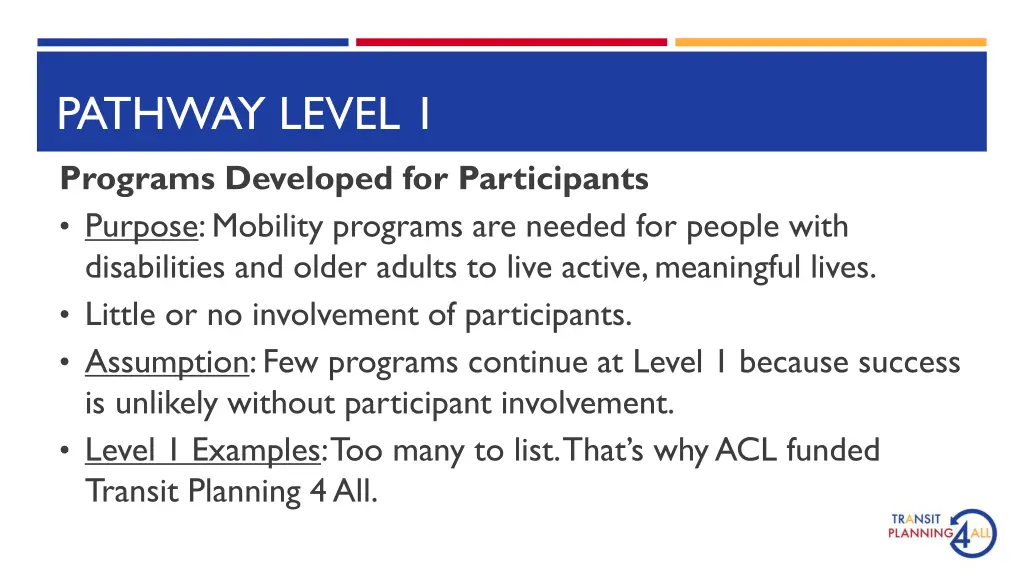 pathway level 1