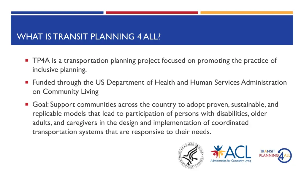 what is transit planning 4 all