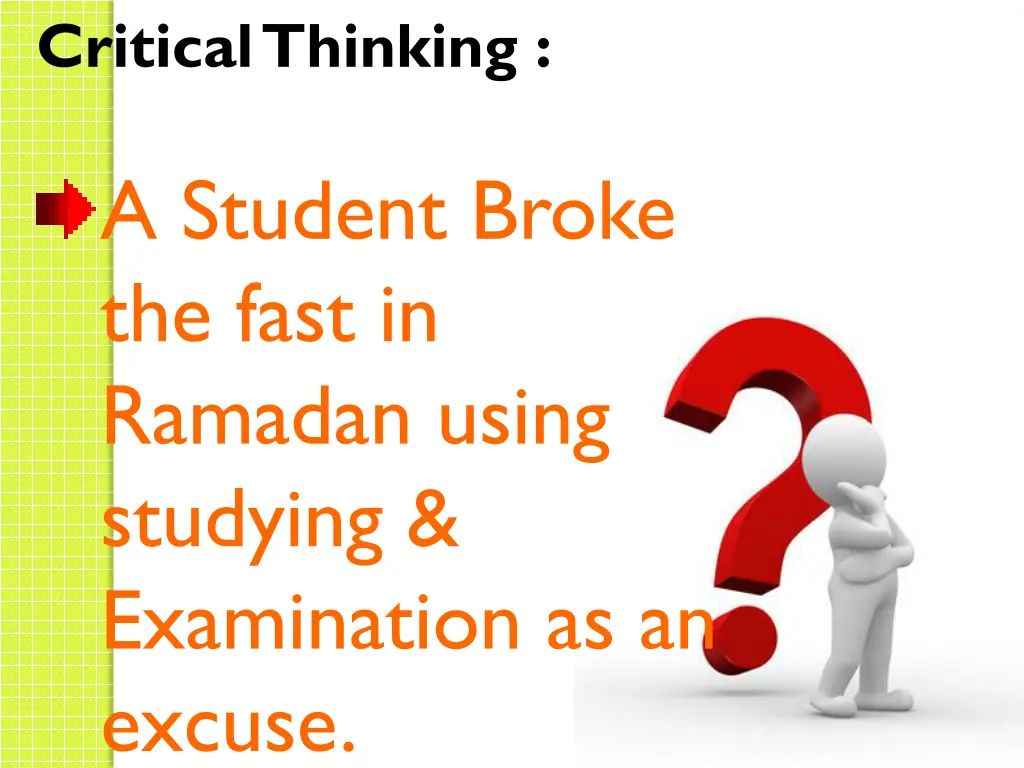 critical thinking