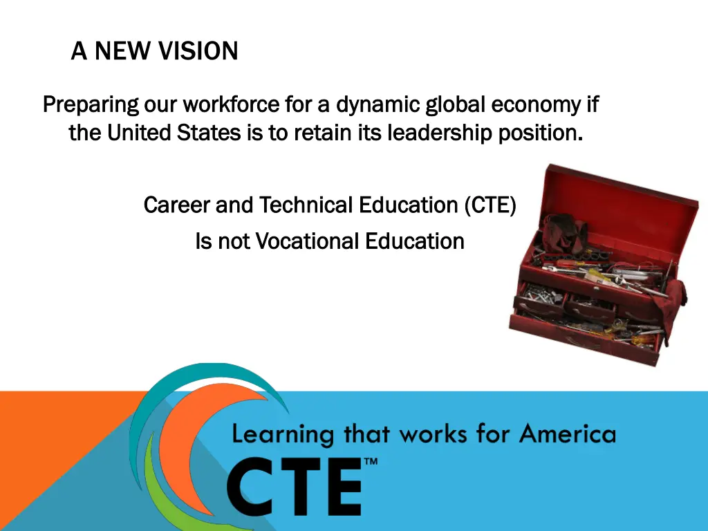 a new vision