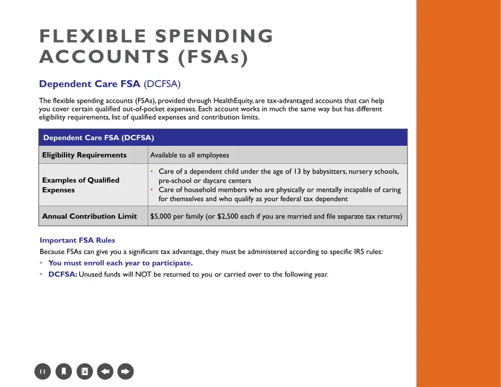 flexible spending accounts fsas