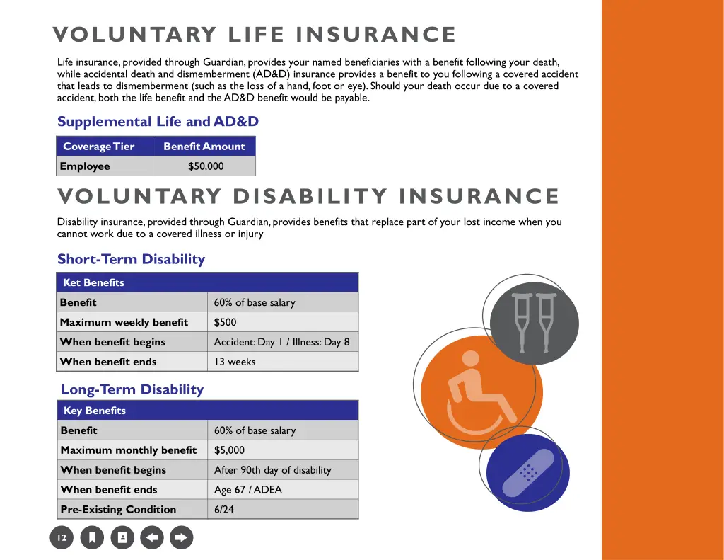 voluntary life insurance
