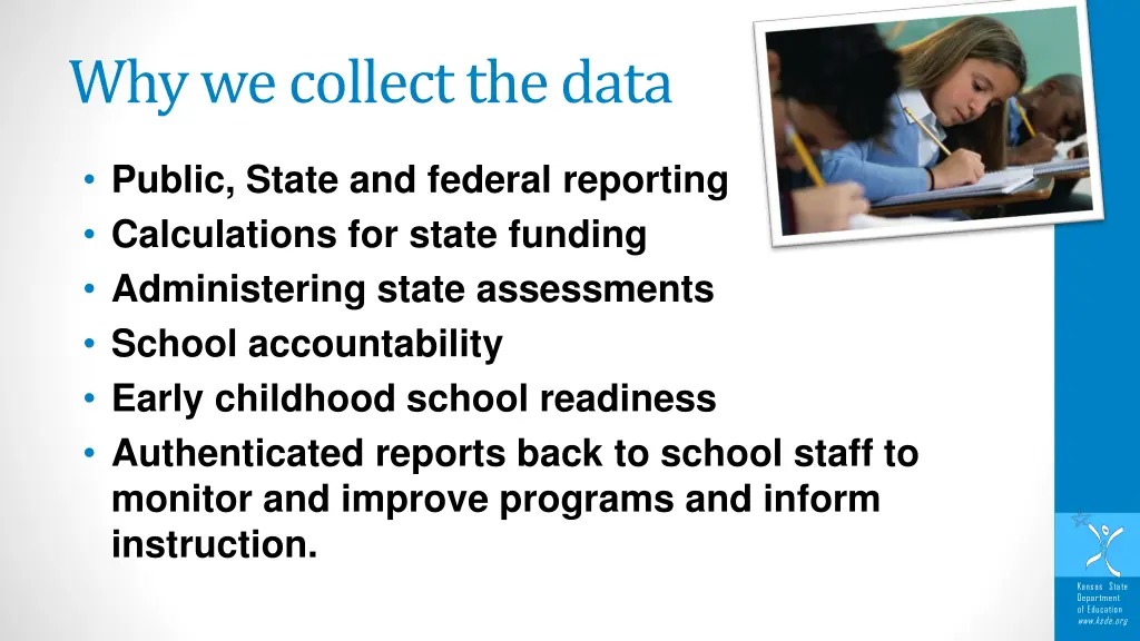 why we collect the data