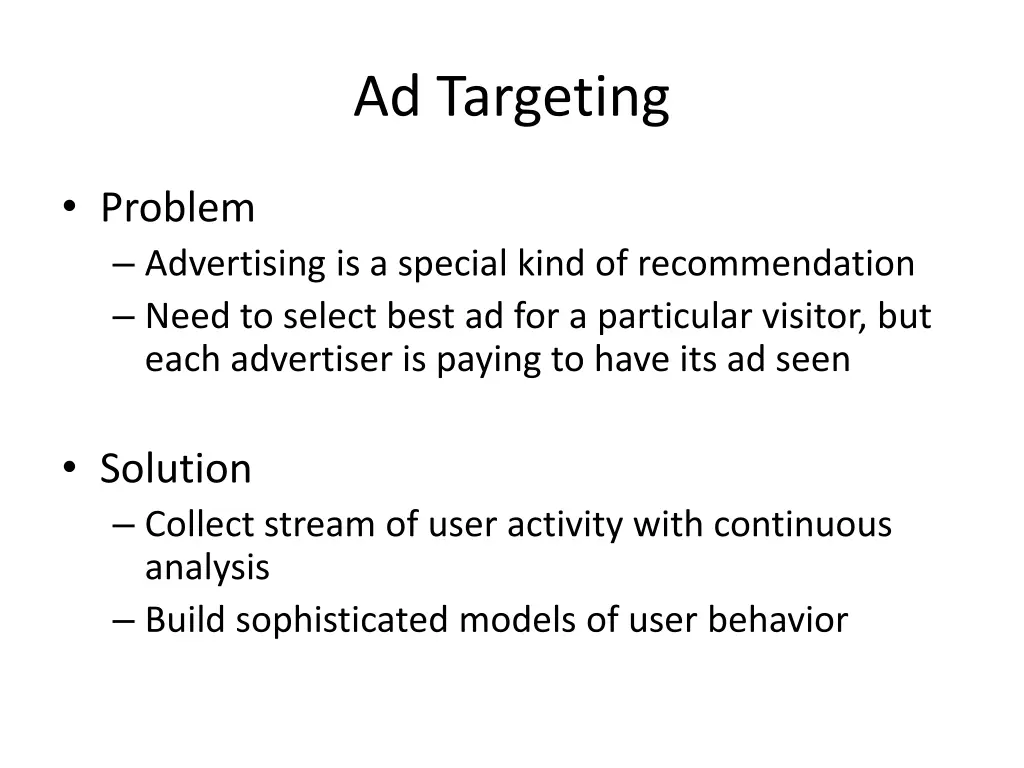 ad targeting