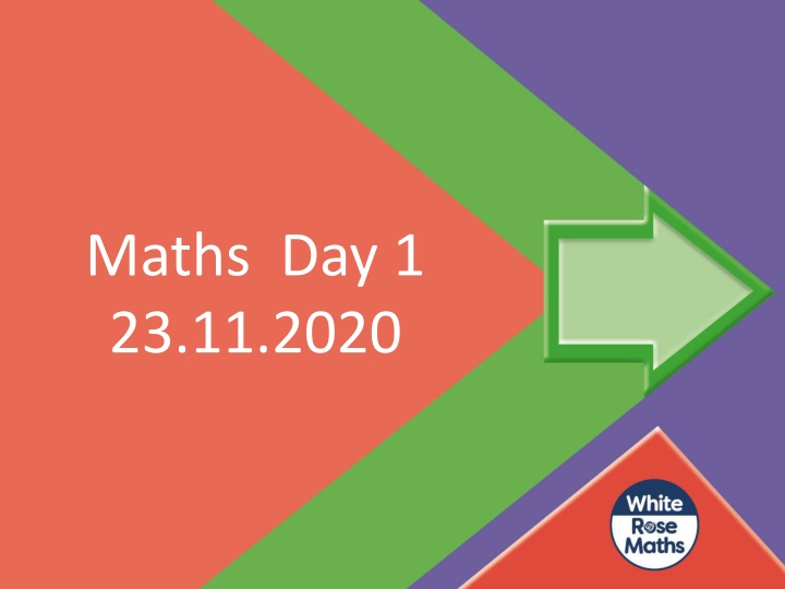 maths day 1 23 11 2020