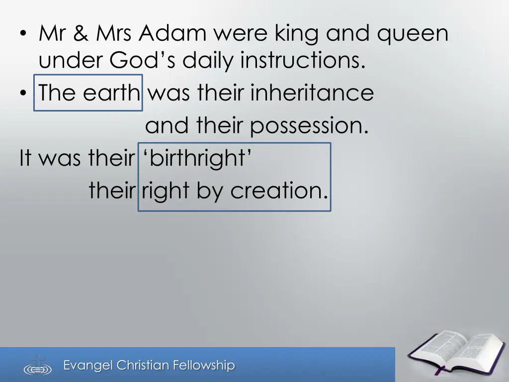 mr mrs adam were king and queen under god s daily