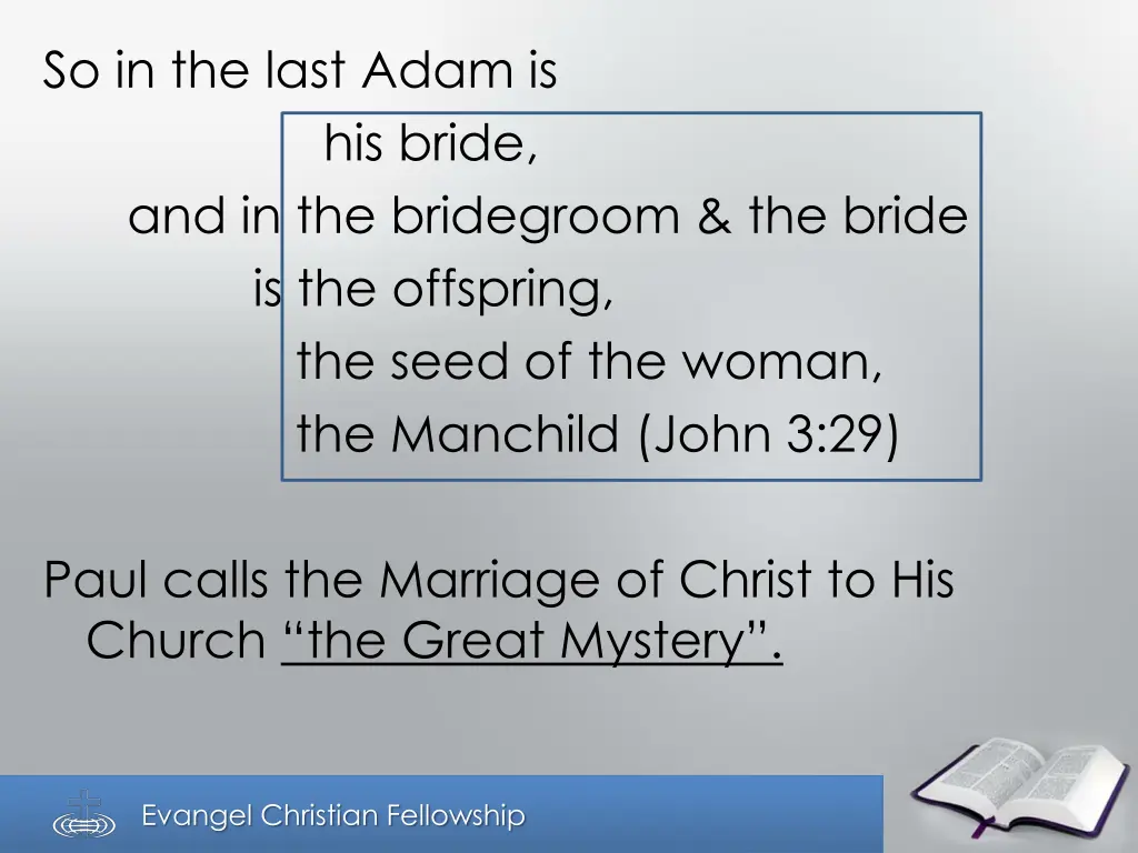 so in the last adam is