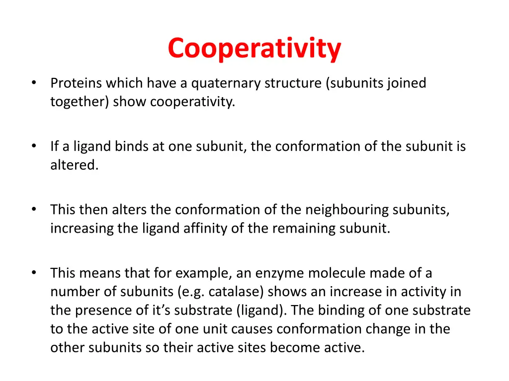 cooperativity