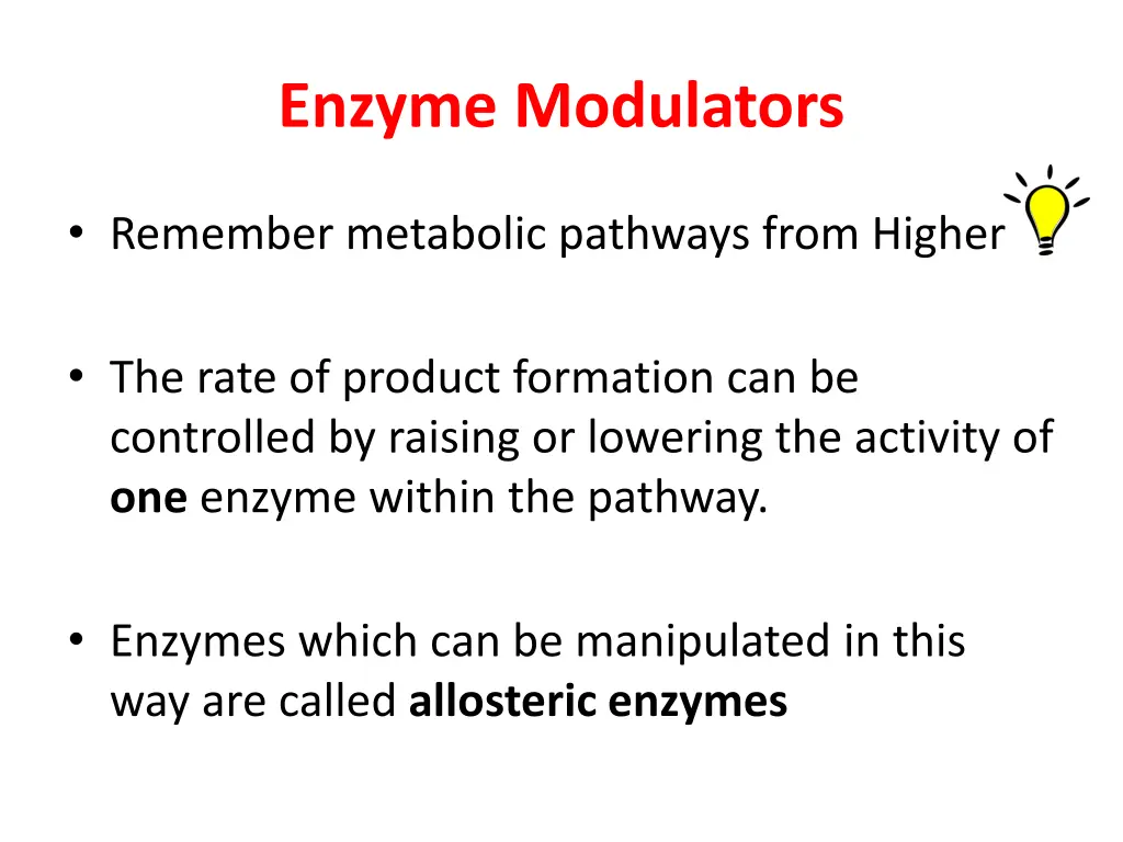 enzyme modulators