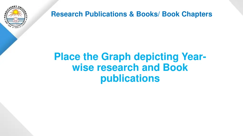research publications books book chapters