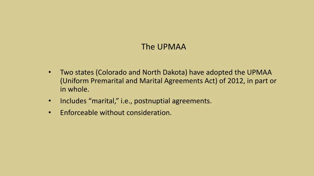 the upmaa