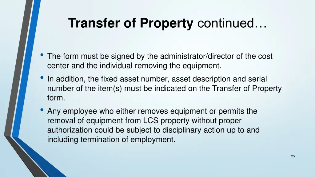 transfer of property continued 2