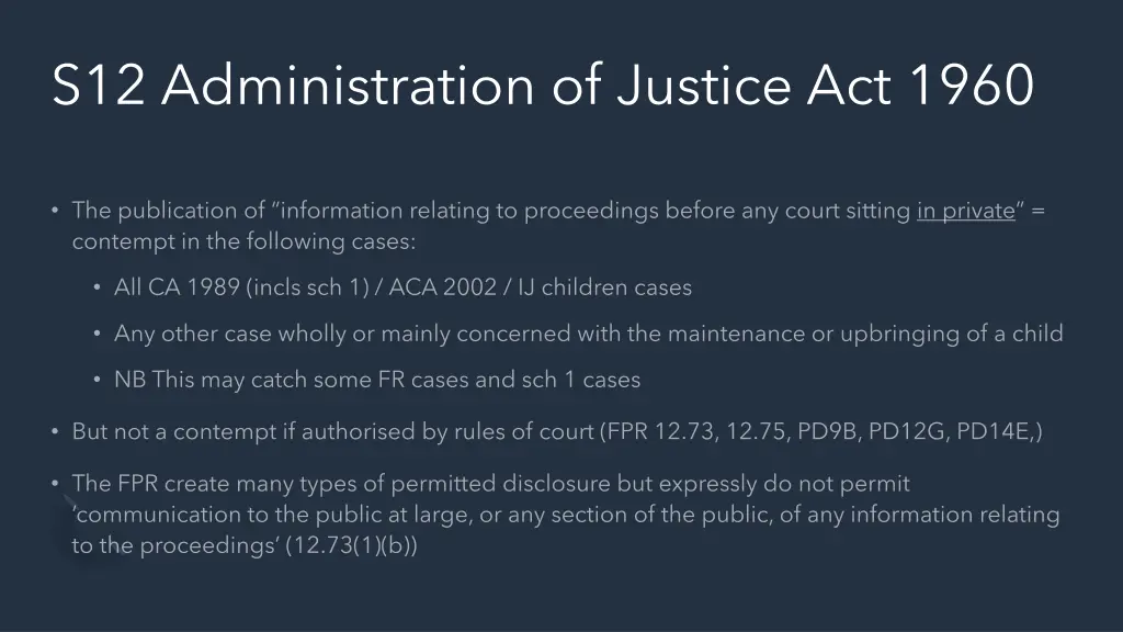 s12 administration of justice act 1960
