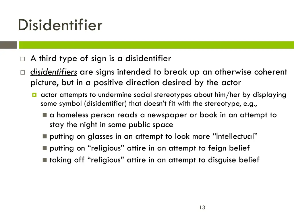 disidentifier