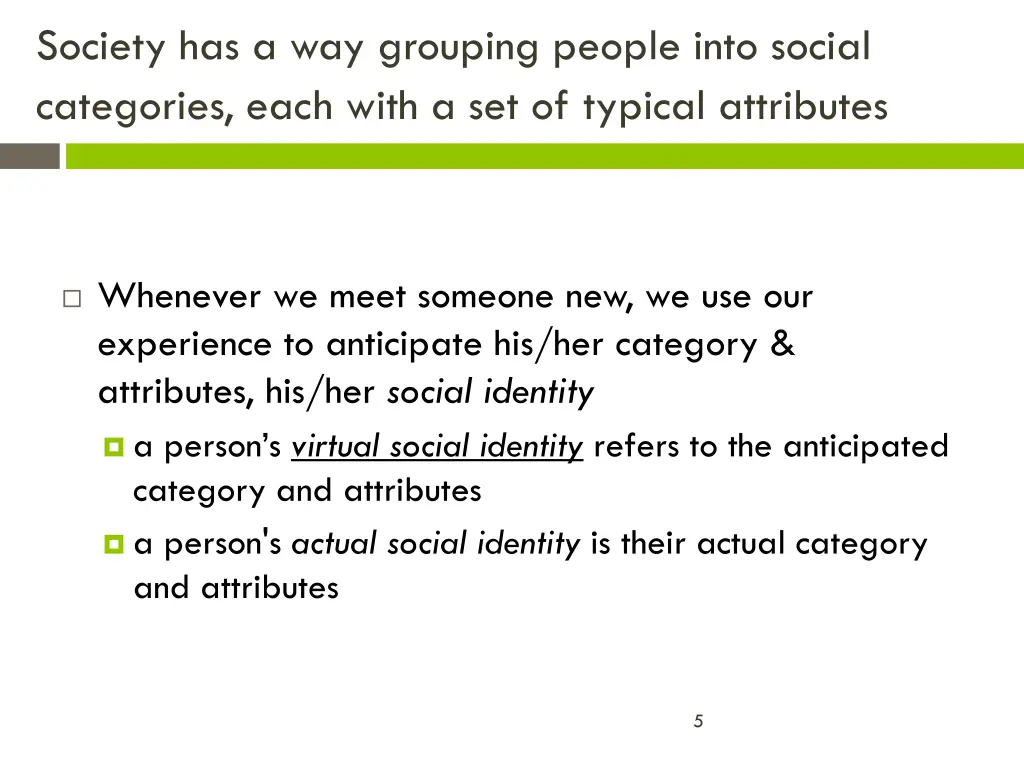 society has a way grouping people into social