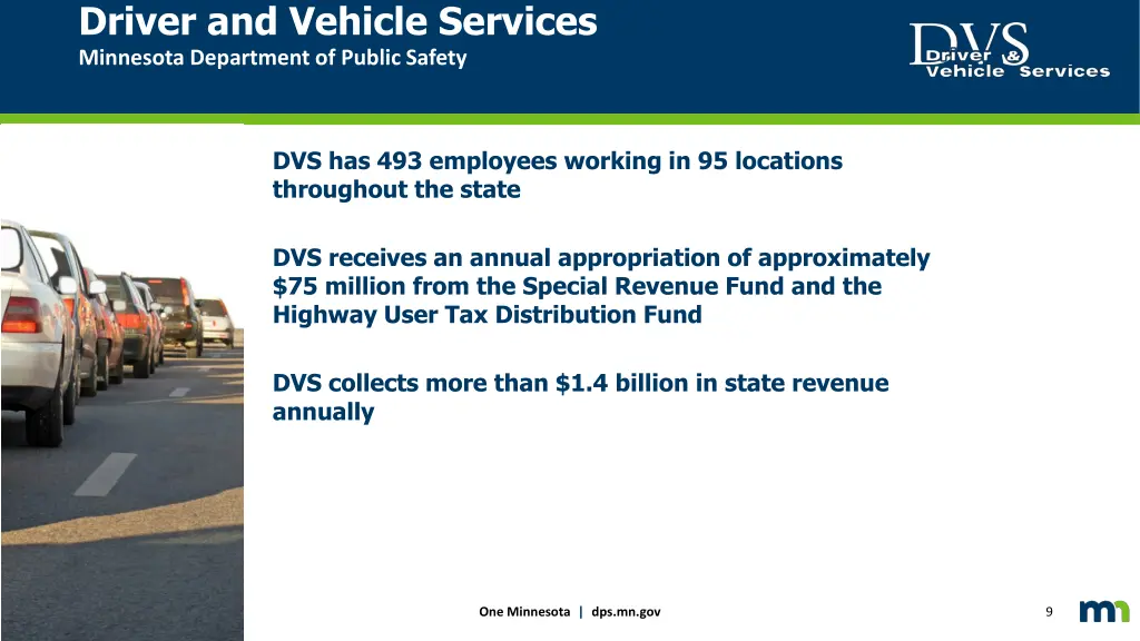 driver and vehicle services minnesota department