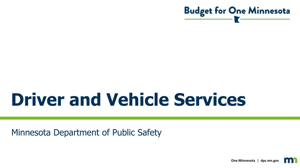 driver and vehicle services