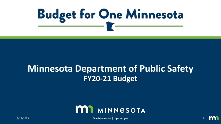 minnesota department of public safety fy20