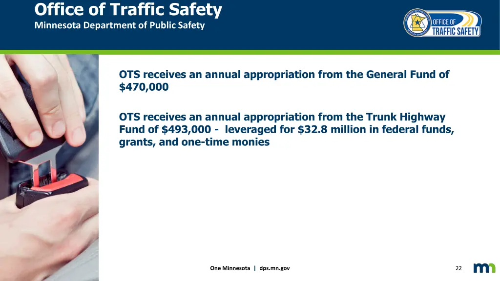 office of traffic safety minnesota department