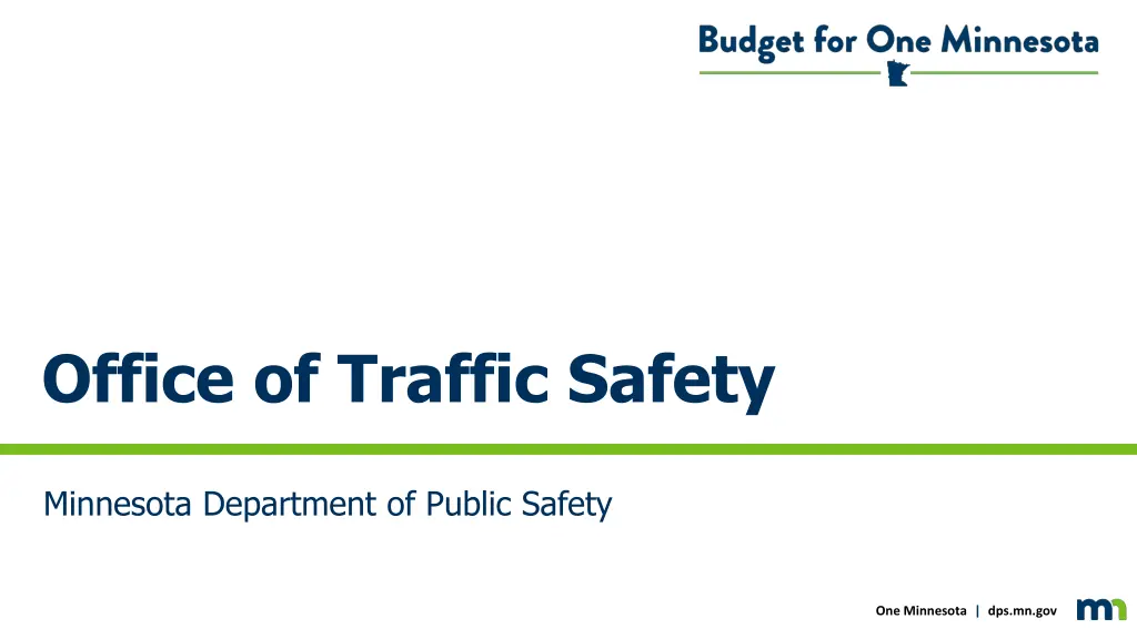 office of traffic safety