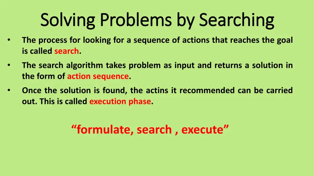 solving problems by searching solving problems 1