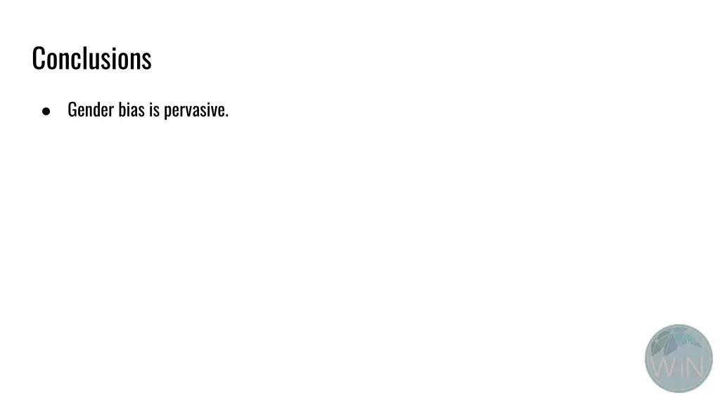 conclusions