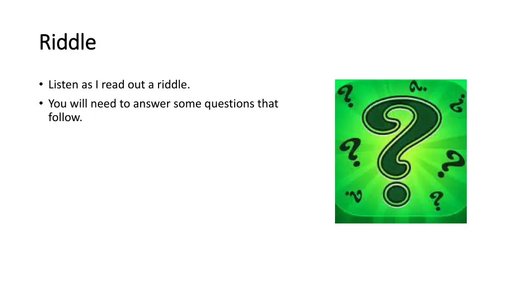 riddle riddle