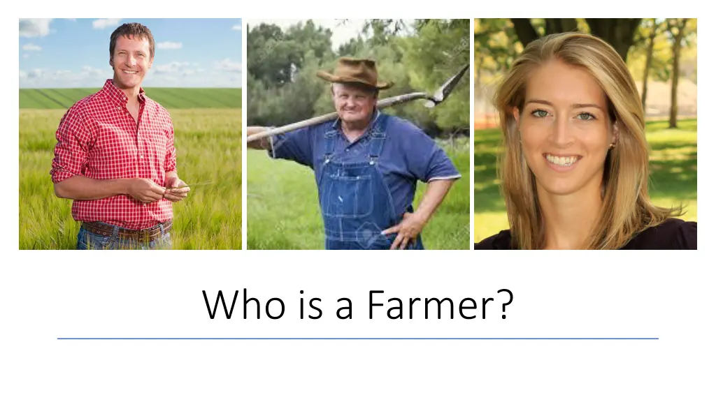 who is a farmer