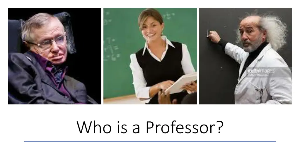 who is a professor