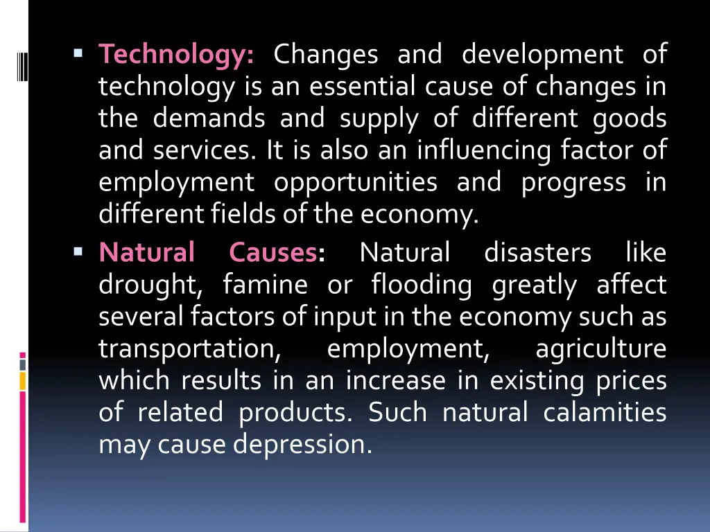 technology changes and development of technology