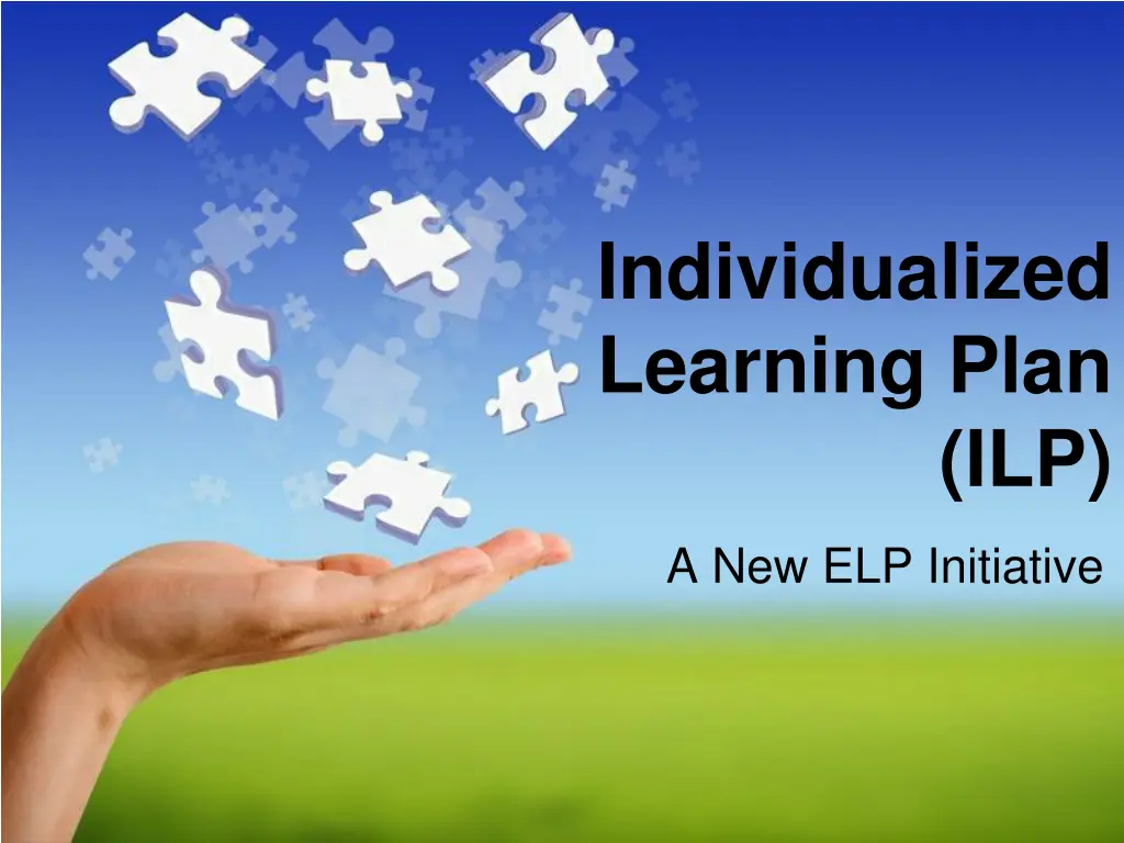 individualized learning plan