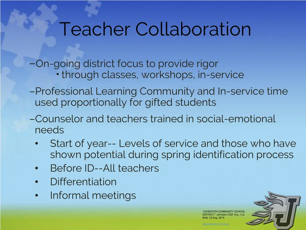 teacher collaboration