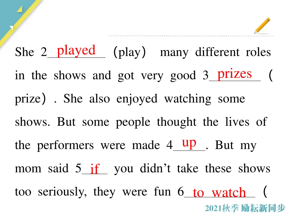 5 3 @ play many different roles played