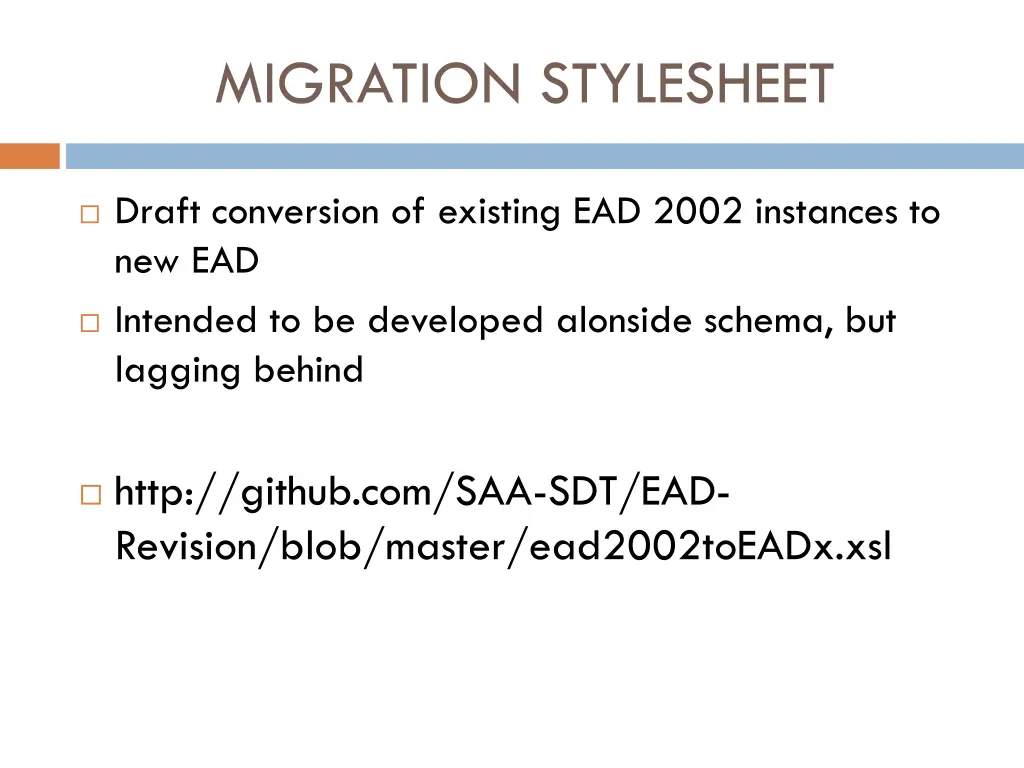 migration stylesheet