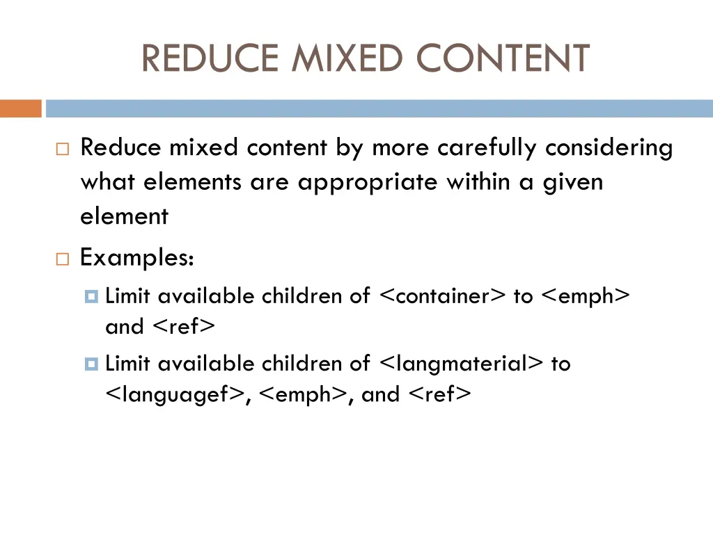reduce mixed content