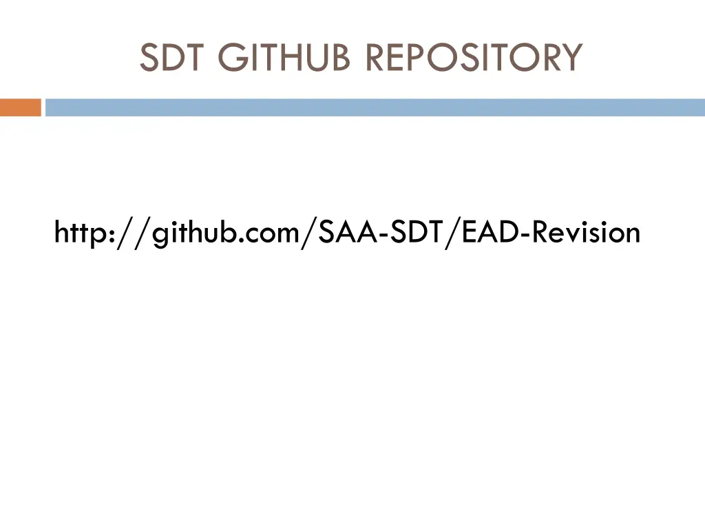 sdt github repository
