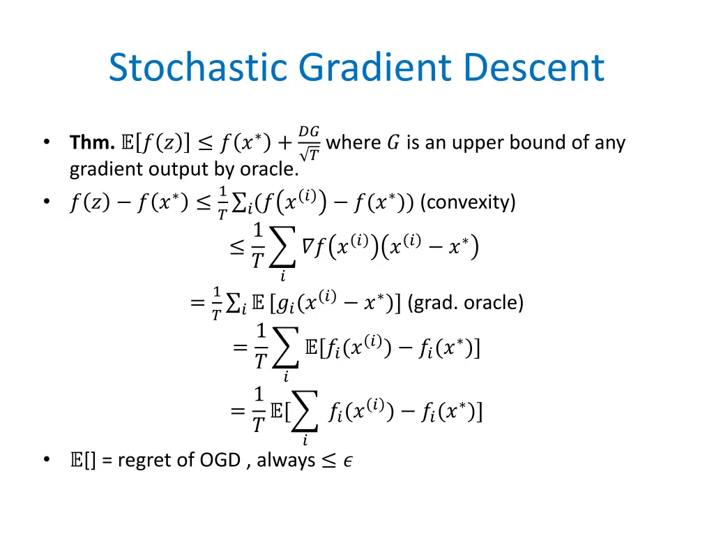 stochastic gradient descent 1