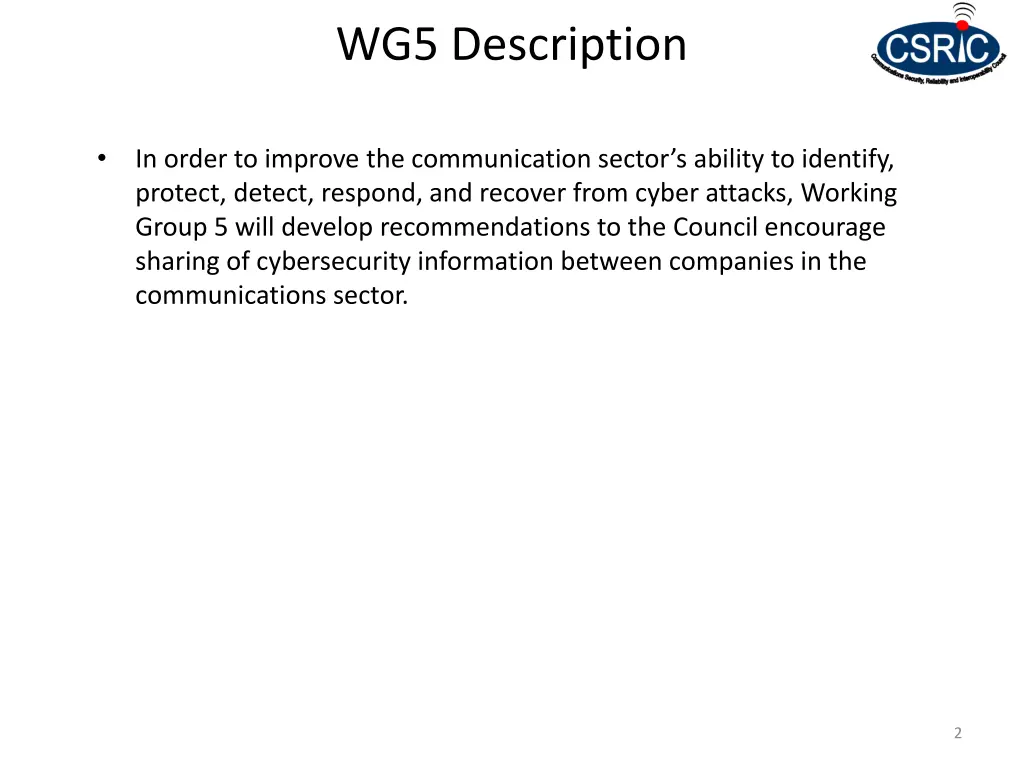 wg5 description