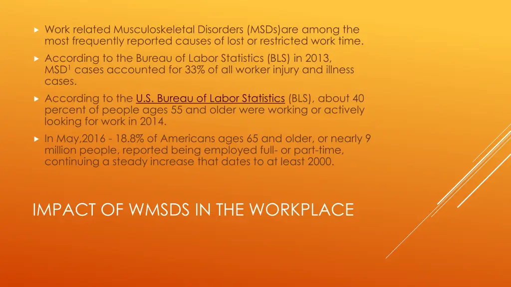work related musculoskeletal disorders msds