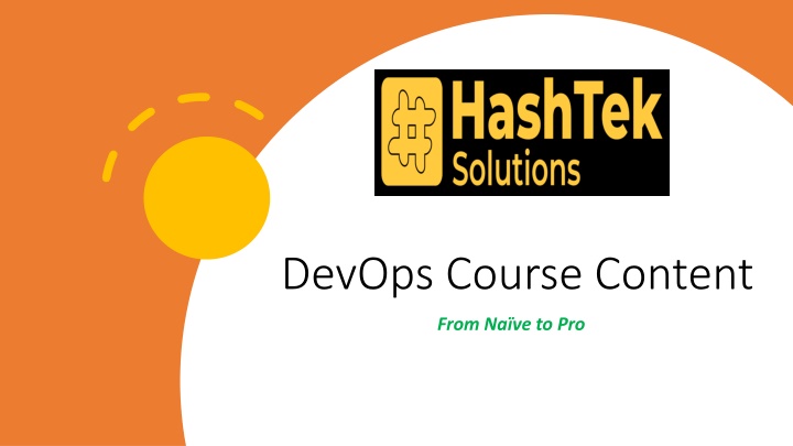 devops course content