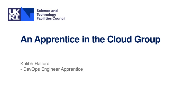 an apprentice in the cloud group