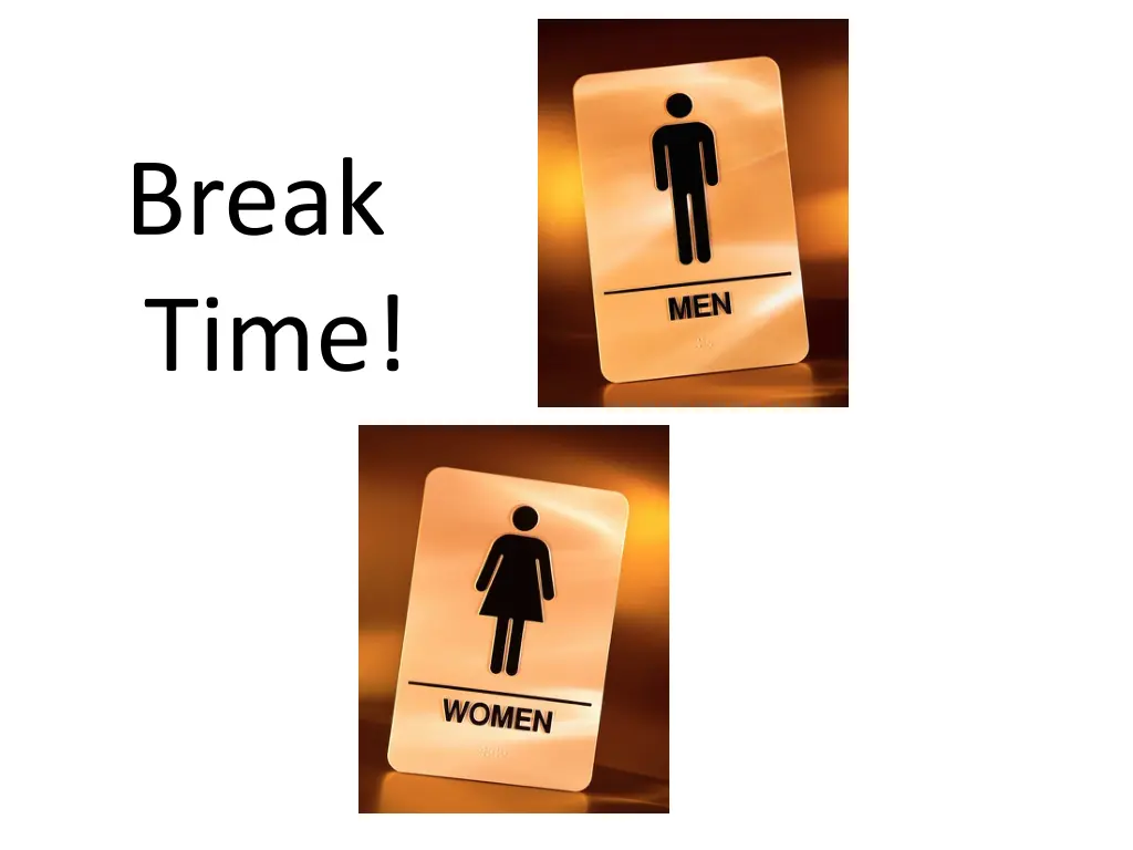 break time