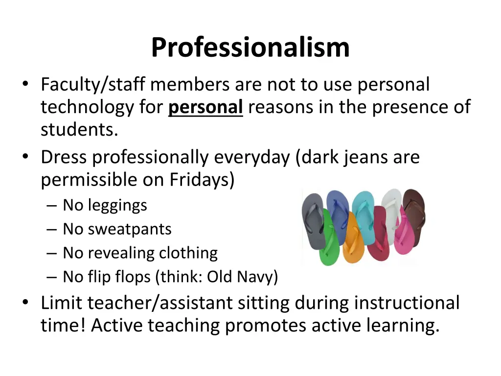 professionalism