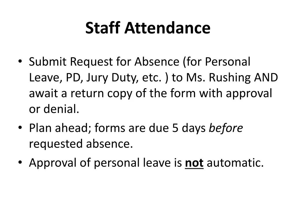 staff attendance 1