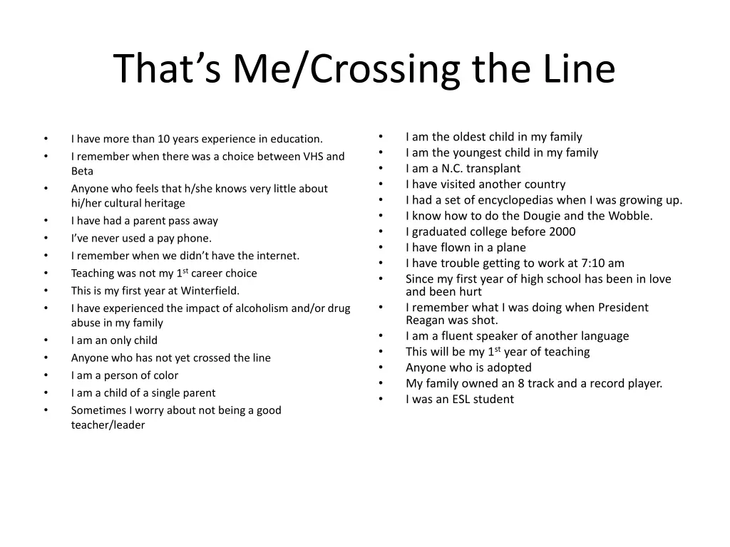 that s me crossing the line