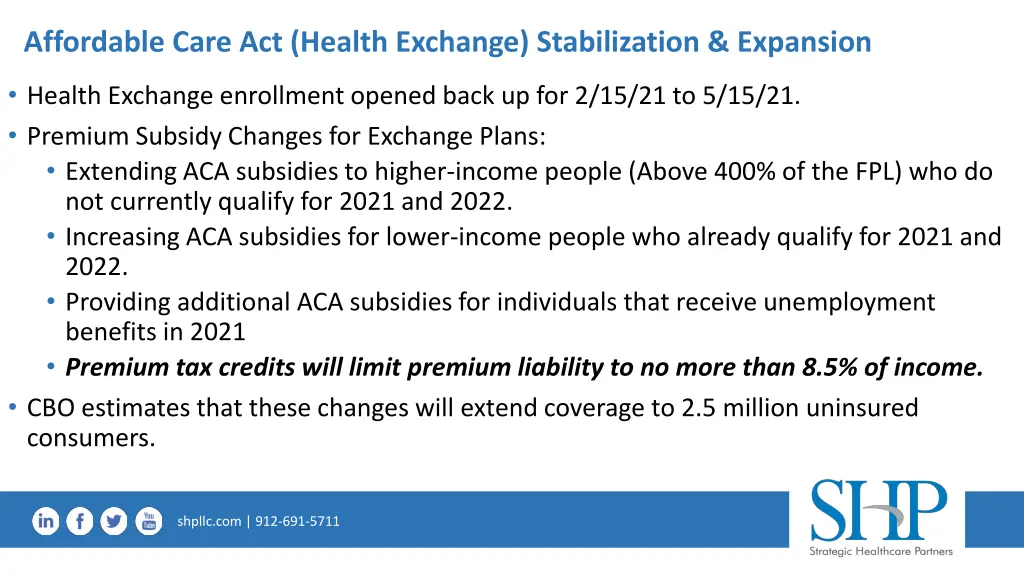 affordable care act health exchange stabilization