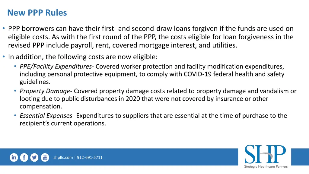 new ppp rules 1