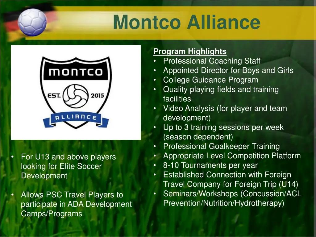 montco alliance