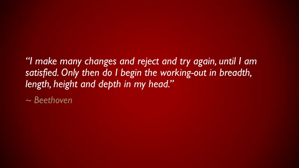i make many changes and reject and try again